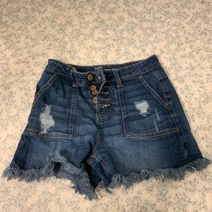 3/$15 size 1 Jean shorts